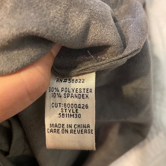 Sophie Max Faux Velvet Grey Mini Dress - Picture 7 of 7